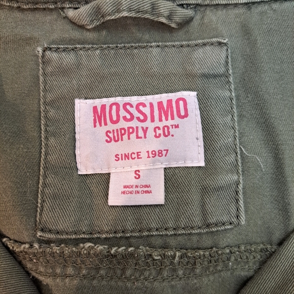 Mossimo Supply Co. Vintage Army Green Utility Jacket Women's Size Small. - Picture 6 of 8